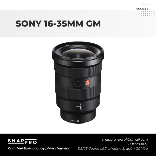 Sony 16-35mm GM