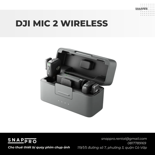 DJI MIc 2 Wireless