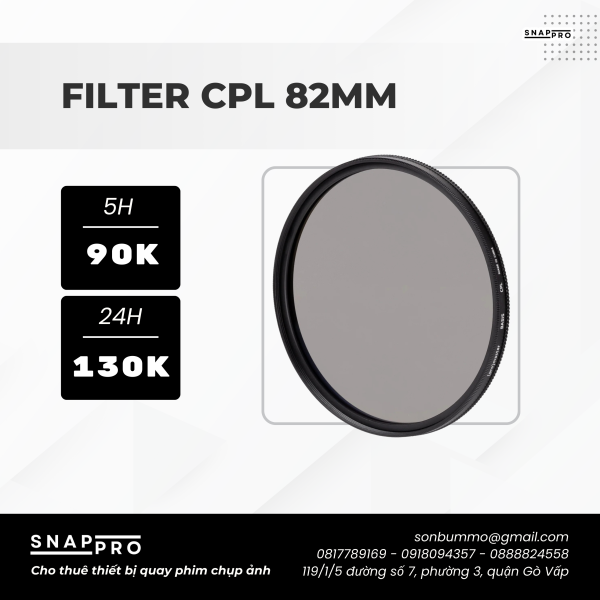 Filter CPL 82mm