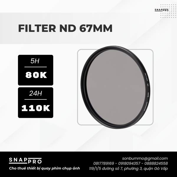 Filter ND 67mm