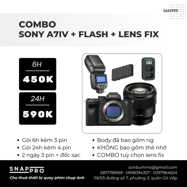 Camera A74 + Flash + Lens fix