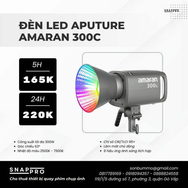 Đèn Led Amaran 300C