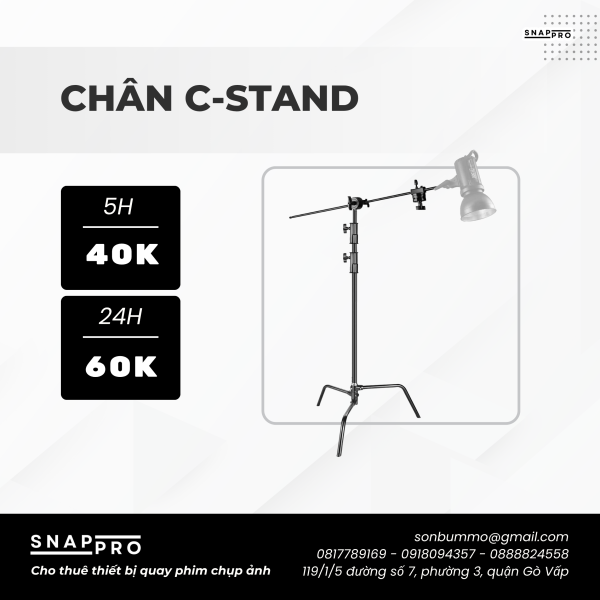 Chân đèn C-Stand
