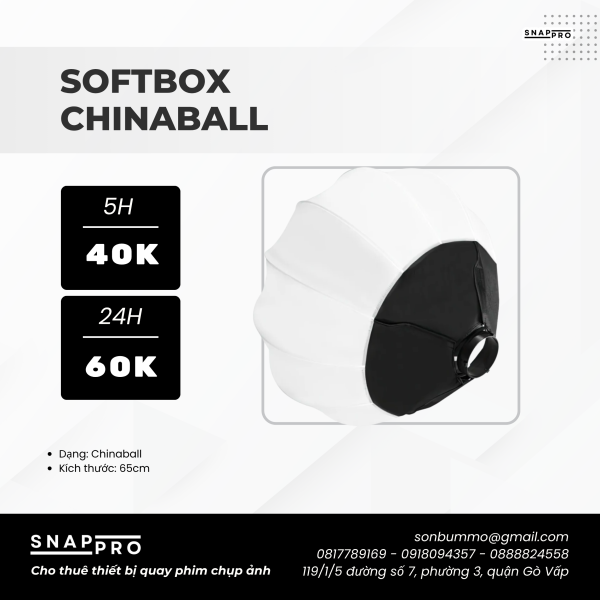 Softbox Chinbaball