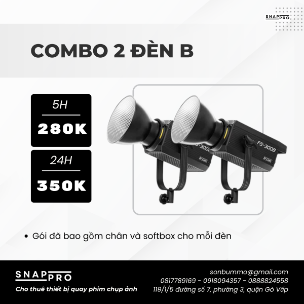 COMBO 2 ĐÈN LED BI-COLOR (WHITE/YELLOW)