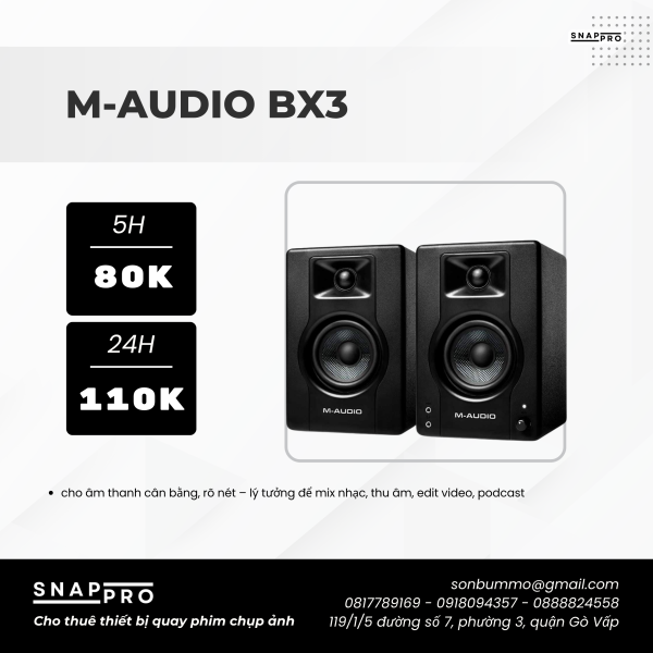 Bộ loa M-Audio BX3