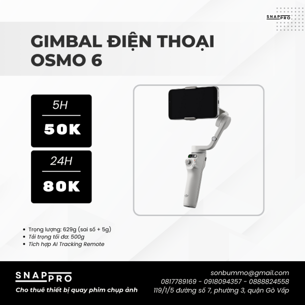 Gimbal DJI Osmo Mobile 6