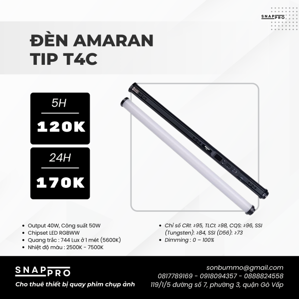 Đèn Amaran Tip T4C