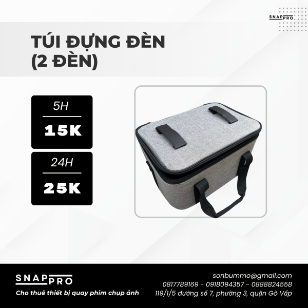 Túi đựng đèn studio